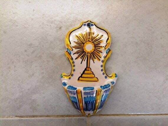 Benditera Pequena De Ceramica Artesana De Biar 3 570x428 