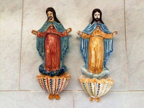 Benditera Sagrado Corazon De Ceramica Artesana De Biar 1 E1614243478768 570x428 