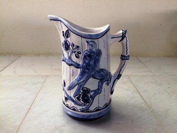 Jarra Canario De Ceramica Artesana De Biar 3 570x428 